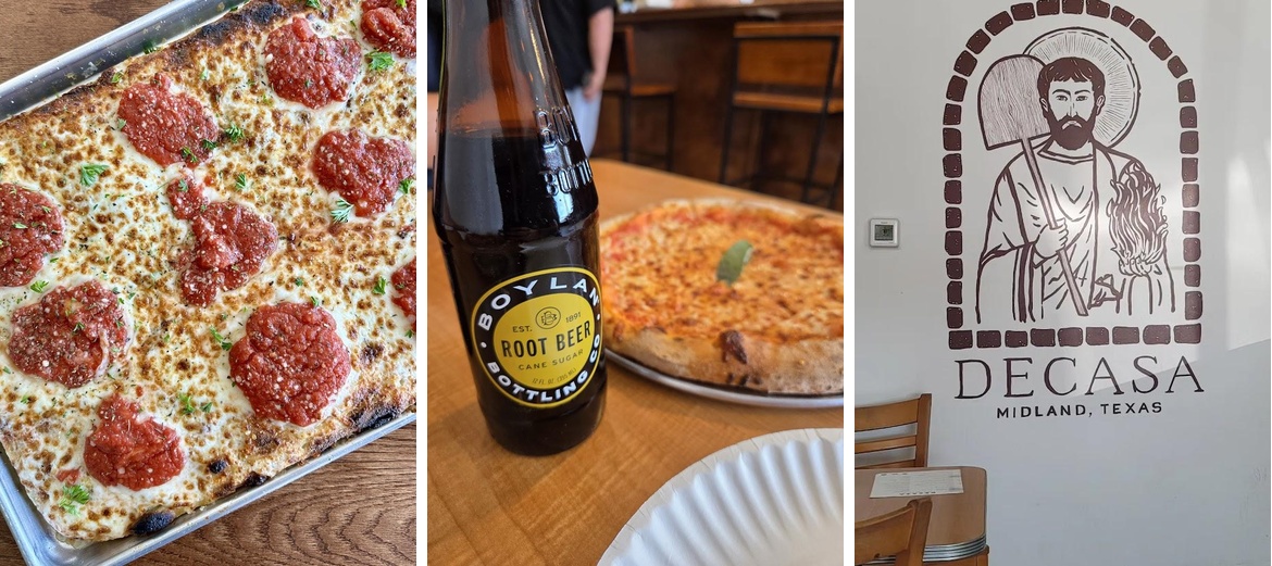 Decasa Wood-Fired Pizza Menu